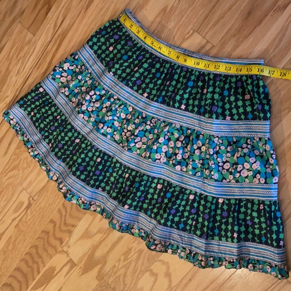 Marc Jacobs Clover Leaf and Daisy Floral Print fit and flare Mini Skirt 8 - Picture 15 of 16